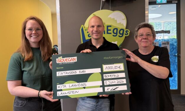 Kommunale Kindertagesstätte LahnEggs erhält Förderung für Ernährungsprojekt