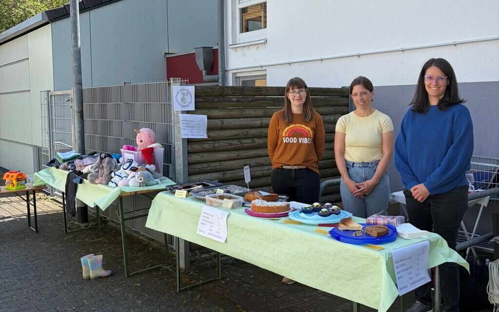 Heddesdorfer Kinderburg beim Hofflohmarkt vertreten