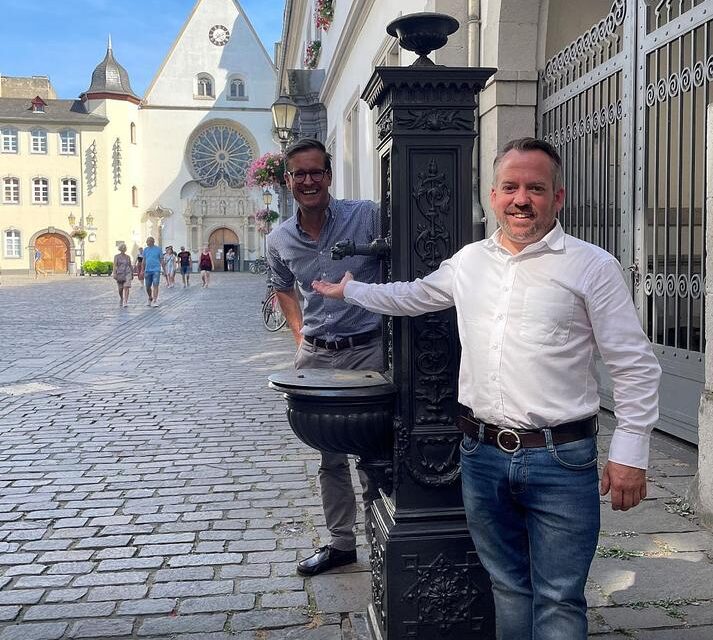 Koblenz braucht mehr Trinkwasserbrunnen