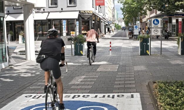 Erweiterung der Fußgängerzone in der Schloßstraße: Mehr Platz für den Fuß- und Radverkehr