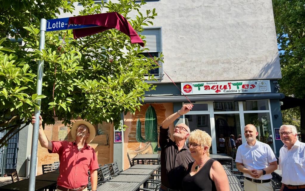 Farben, die bleiben: Koblenz hat jetzt einen Lotte-Meurer-Platz