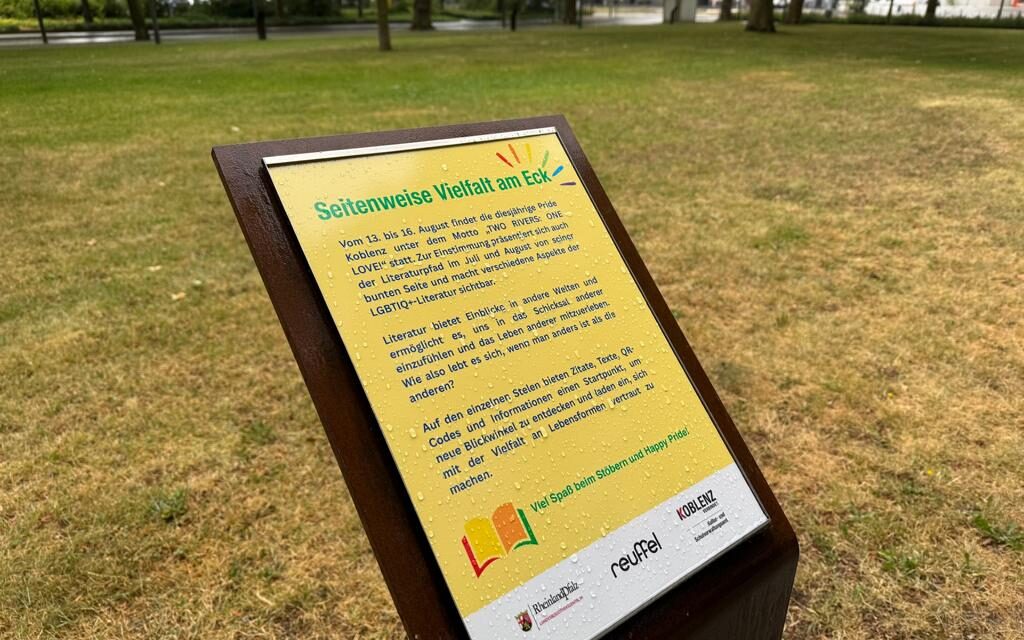 Literaturpfad am Clemensplatz thematisiert queere Literatur