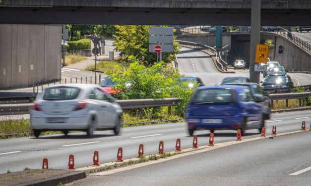 Unterhaltungsmaßnahmen auf der B9 führen zu kurzzeitigen Spurverengungen
