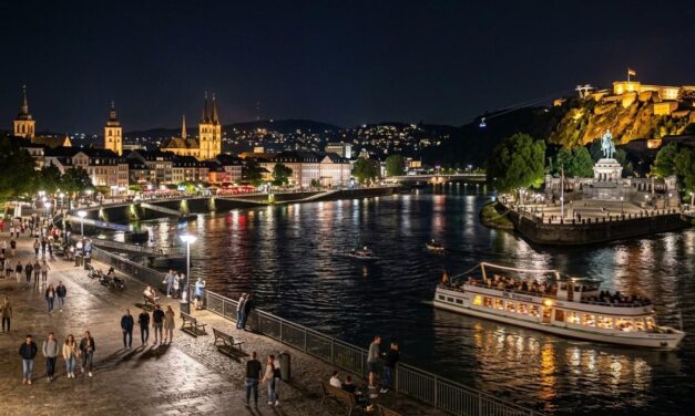 Koblenz bei Nacht erleben