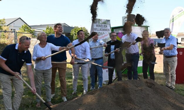 Spatenstich für den Uferpark in Lützel –  Neuer Landschaftspark verbindet Bewegung, Begegnung und Erholung