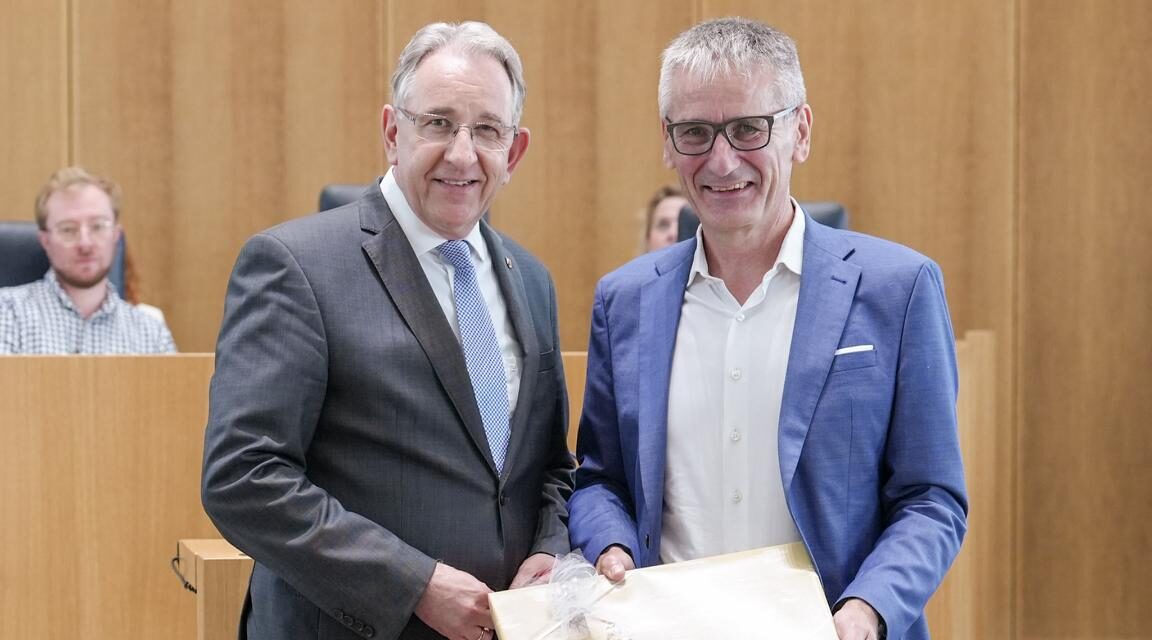 Letzte Sitzung: Hendrik Hering verlässt den Landtag