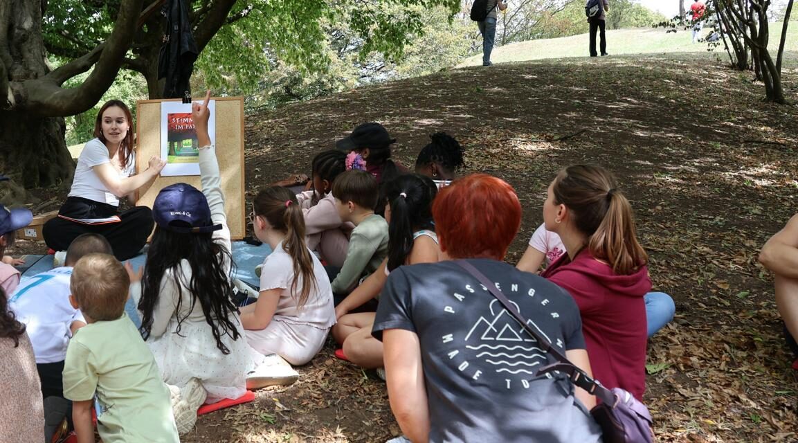 Poesie macht Volkspark Lützel zum Ort der Begegnung