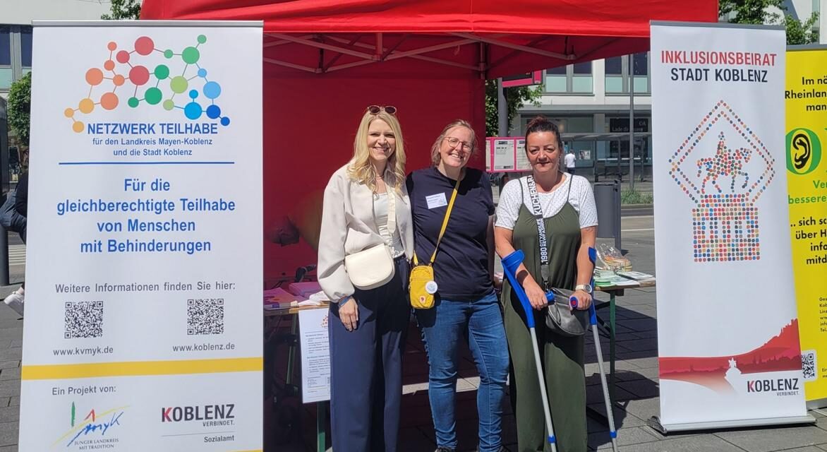 Netzwerk Teilhabe wird ein Jahr alt und lädt zu den Wochen der Inklusion im Löhr Center ein
