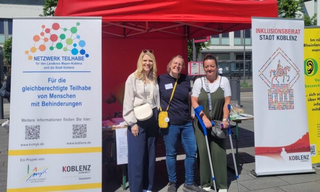 Netzwerk Teilhabe wird ein Jahr alt und lädt zu den Wochen der Inklusion im Löhr Center ein