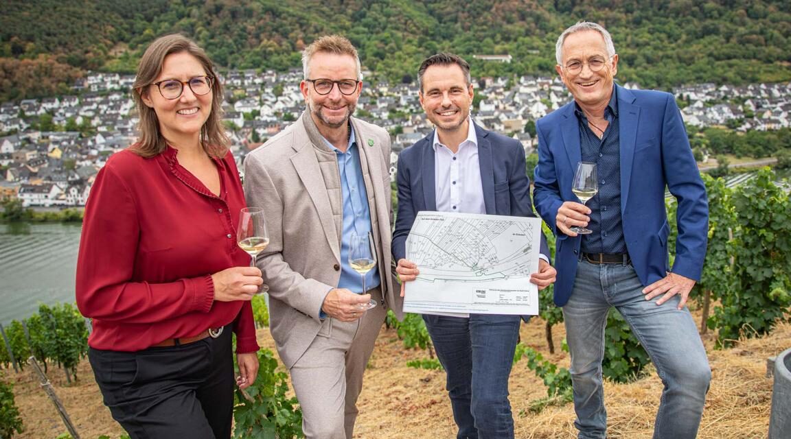 Gebietsänderung zwischen Winningen und Koblenz besiegelt