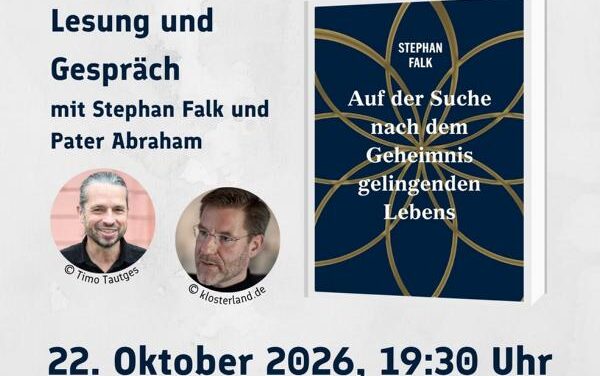 Lesung: Auf der Suche nach dem Geheimnis gelingenden Lebens