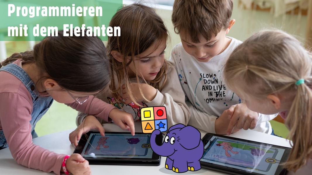 “Programmieren mit dem Elefanten” für Kinder in Rheinland-Pfalz