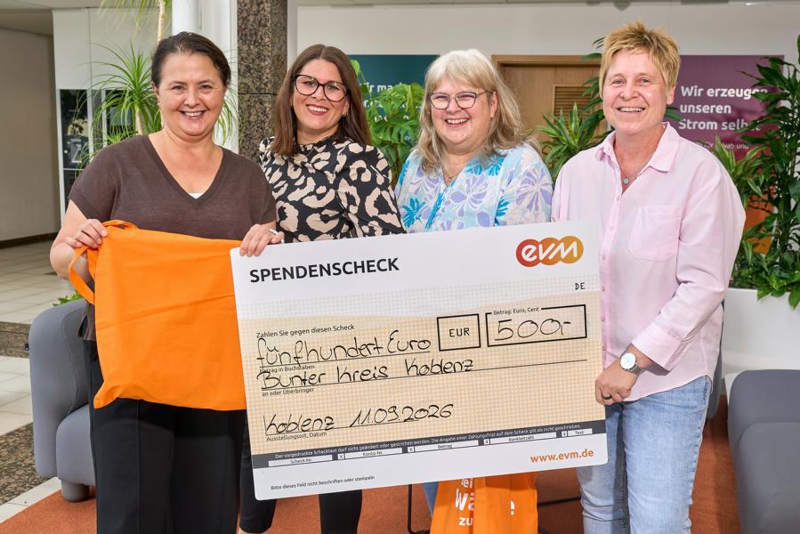 500 Euro für den Bunten Kreis Koblenz
