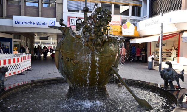 Städtische Brunnen und Wasserspielplatz gehen in die Winterpause