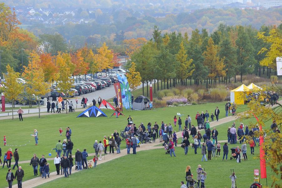 Drachenfest und Herbstvergnügen zum Saisonabschluss der Koblenzer Gartenkultur