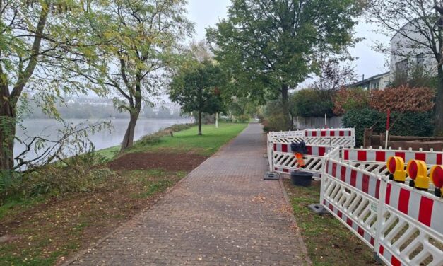 Fuß- und Radweg am Willy-Brandt-Ufer nach Bauarbeiten wieder frei