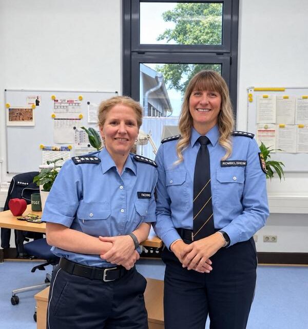 Premiere im Polizeipräsidium Koblenz: Erstmals führen zwei Frauen gemeinsam eine Polizeiinspektion